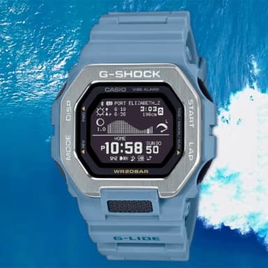 【CASIO 卡西歐】G-SHOCK 衝浪運動藍芽手錶 送禮 禮物 推薦(GBX-100-2A)