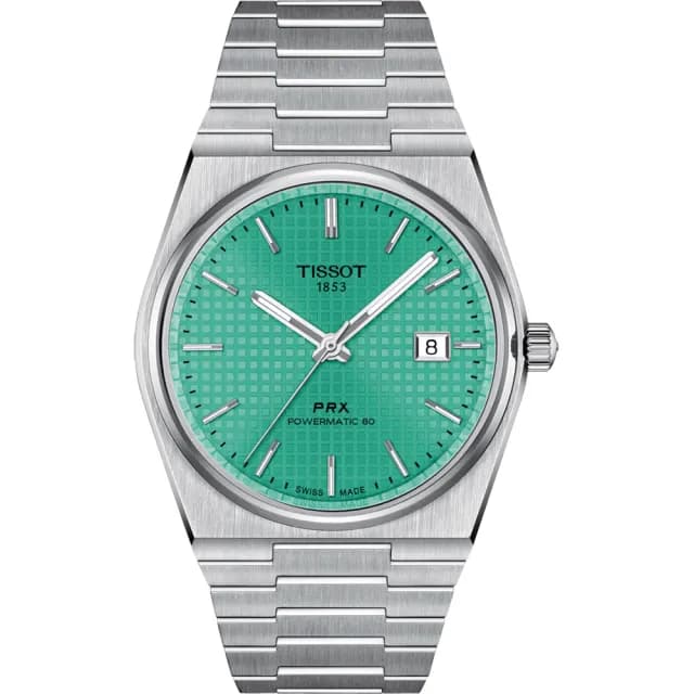 【TISSOT 天梭 官方授權】PRX 機械錶 對錶 情侶手錶 禮物(T1374071109101+T1372071109101)