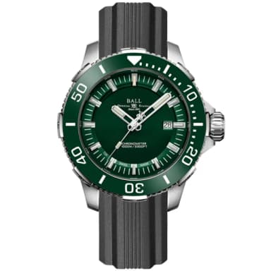 【BALL 波爾】Engineer 天文台認證 1000米潛水機械腕錶 42mm 畢業禮物 送禮 推薦(DM3002A-P4CJ-GR)