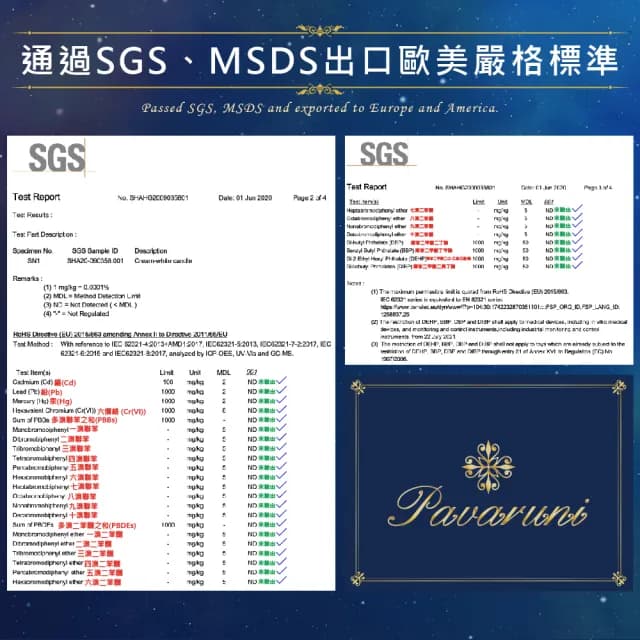 【Pavaruni】美國香氛蠟燭20種香味500g(禮盒大豆蠟植物天然精油花香木質果香生日聖誕交換女友女生情人禮物