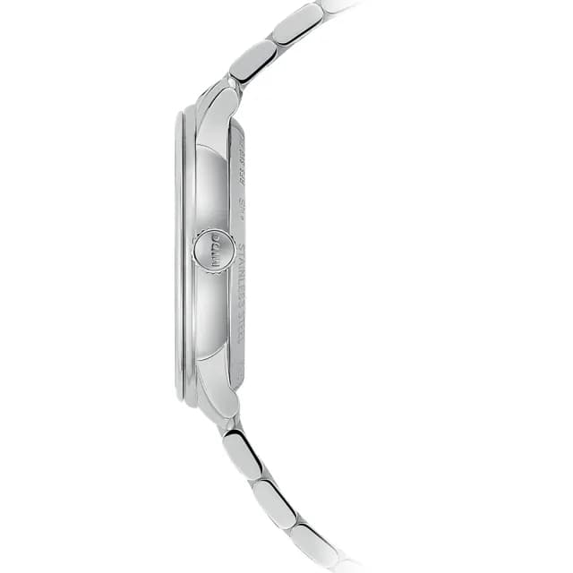 【MIDO 美度】官方授權 Baroncelli 永恆系列 鑽石機械女錶-銀/33mm 手錶 禮物 推薦(M0272071101600)