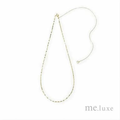 【me.luxe】K10黃K麥穗小豆長鍊-K金  生日/情人節禮物(日系輕珠寶/穿戴變化款/送禮首選)