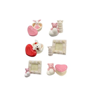 【CLEAN 克林】克林最愛禮 清新組合(小禮物 婚禮小物 禮品 生日禮物 小玩偶 桌面擺飾 組合價優惠)
