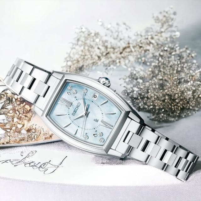 【SEIKO 精工】伊甸園聯名 太陽能錶電波錶 女錶 指針錶 指針錶 手錶 禮物 畢業(1B32-0BJ0B.SSVW231)