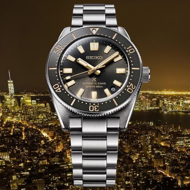 【SEIKO 精工】PROSPEX 100週年 三日鍊 復刻潛水機械腕錶 母親節 禮物 推薦(SPB455J1/6R55-00G0N)