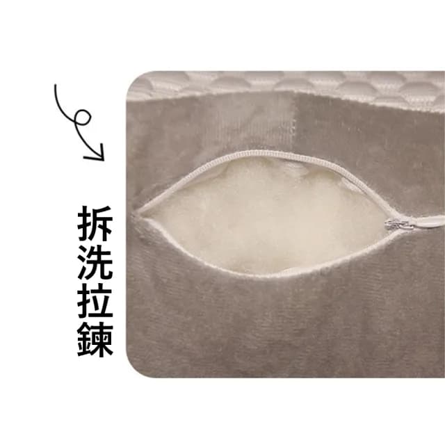 【Londee】冰豆豆卡通座椅護腰靠枕 辦公室 椅背靠墊 交換禮物(趴睡枕/沙發抱枕/椅靠)