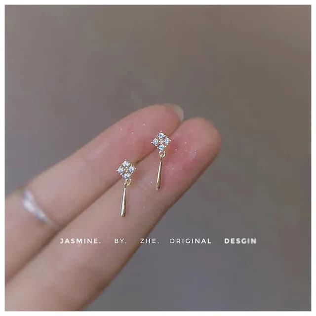【HaNA 梨花】超迷你系列．睡覺不用摘金色小耳環合集(針式耳環 耳飾 耳圈 耳釘 耳扣)
