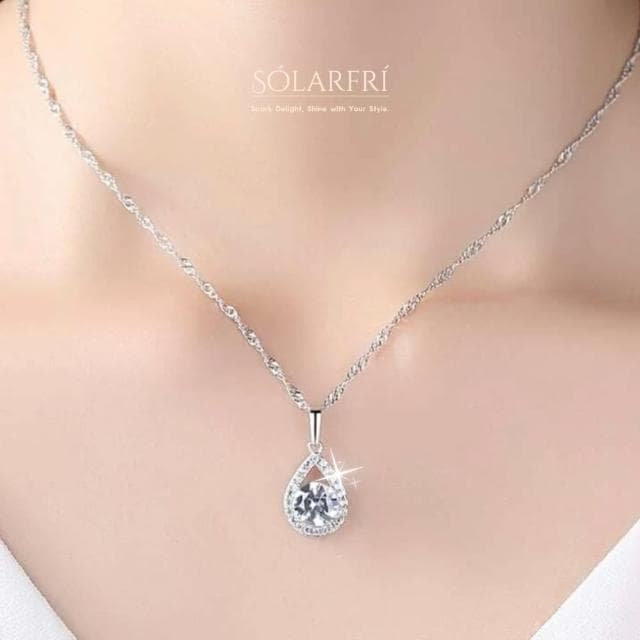 【SOLARFRi】品牌經典項鍊｜親膚女士項鏈可調鍊圍大小 附品牌禮盒包裝(閨蜜生日情人女友母親老婆聖誕禮物)