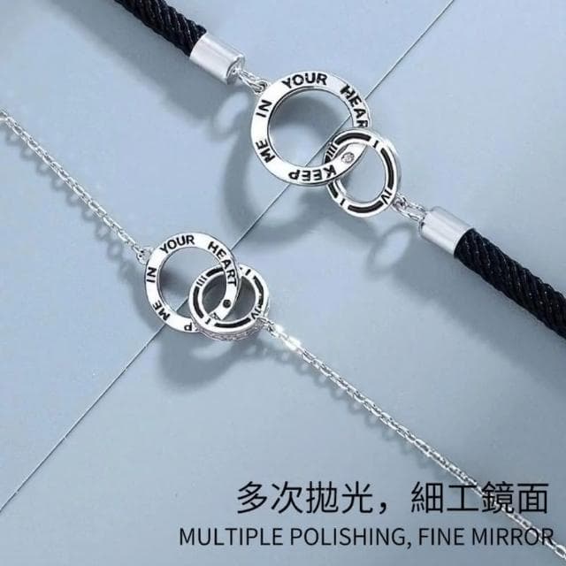 【環扣莫比10】歐式環扣情侶手鍊(手鍊手環 情侶情人節生日禮物)