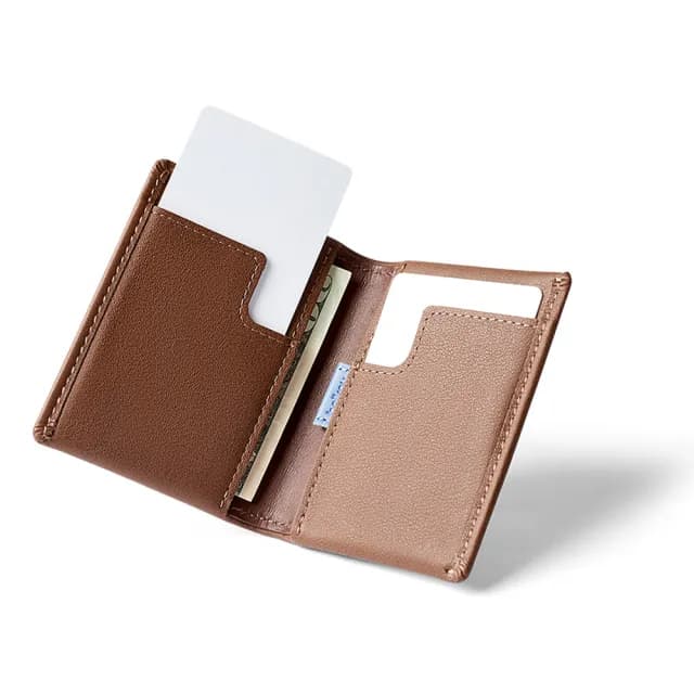 【Bellroy】Slim Sleeve 超薄錢包 皮夾 卡夾 名片 禮物 送禮 推薦(榛子棕)