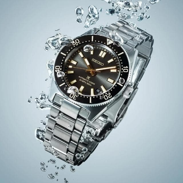 【SEIKO 精工】100週年 復刻1965 三日鍊 潛水機械腕錶 母親節 禮物 推薦(SPB455J1/6R55-00G0N)
