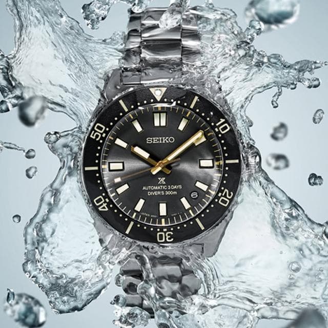 【SEIKO 精工】100週年 復刻1965 三日鍊 潛水機械腕錶 母親節 禮物 推薦(SPB455J1/6R55-00G0N)