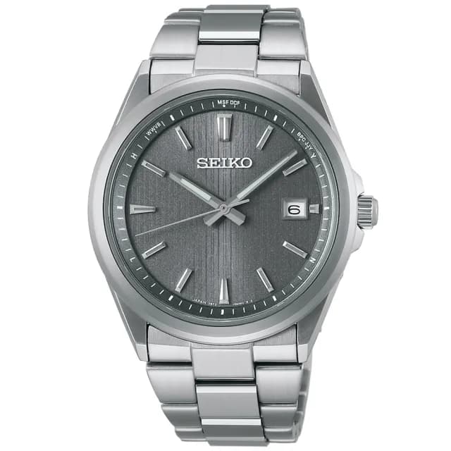 【SEIKO 精工】太陽能電波腕錶 禮物推薦(SBTM347J/7B72-0AK0N)