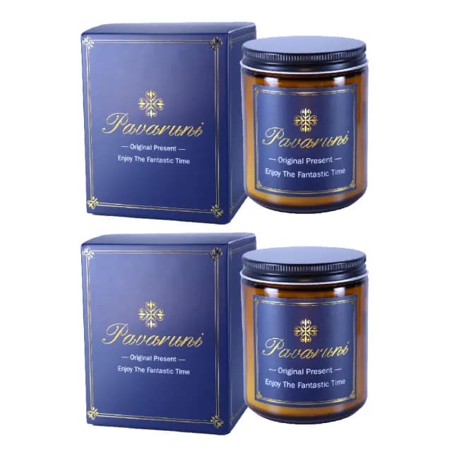 【Pavaruni】美國香氛蠟燭兩入組20種香味禮盒瑞士香料植物天然精油(生日送禮)/情人送禮)首選)