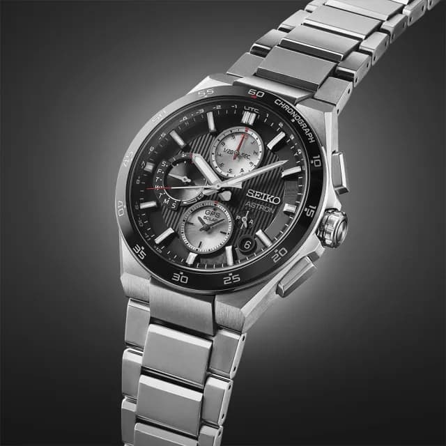 【SEIKO 精工】Astron系列 GPS對時 鈦 雙時區 太陽能腕錶 畢業禮物 送禮 推薦(SSH151J1/5X83-0AA0D)