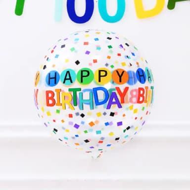 【生日快樂】ins彩色生日派對氣球(生日佈置 告白求婚 周歲慶生 畢業 紀念日 派對布置)