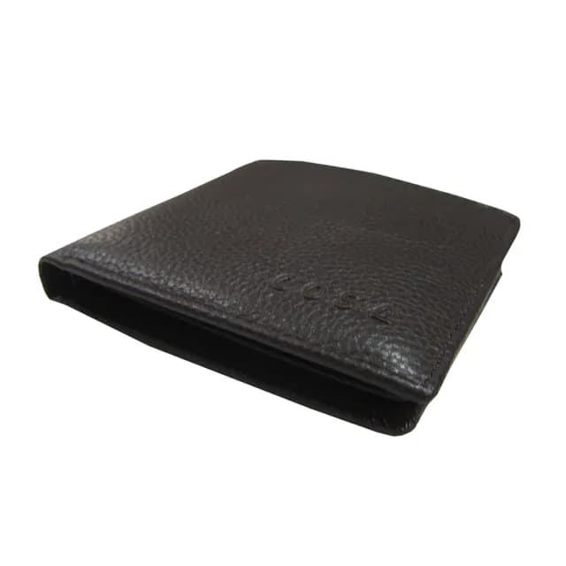 【SNOW.bagshop】父親節禮物 真皮包包  短夾男仕短型夾(100%進口牛皮革活動型證件夾標準尺寸)