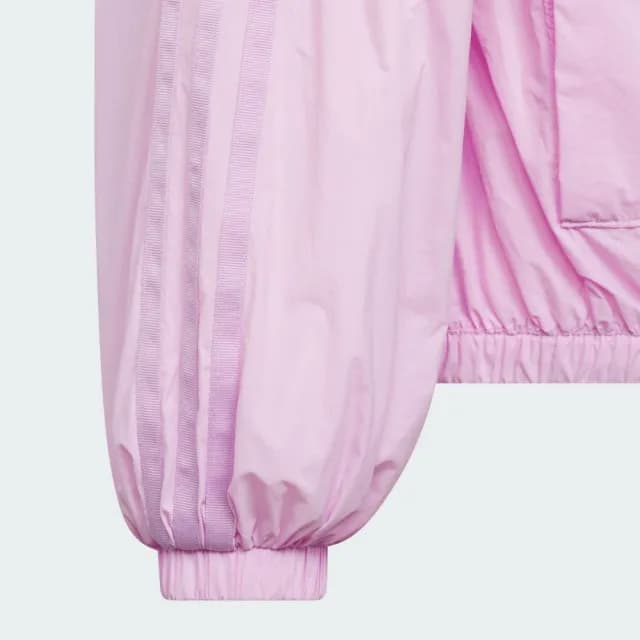 【adidas 愛迪達】連帽外套 防風 童裝 IT1758