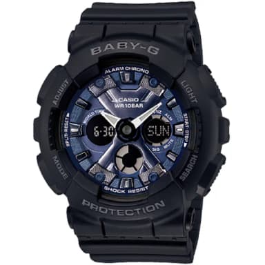 【CASIO 卡西歐】BABY-G 時尚雙顯腕錶 雙12 優惠 聖誕 禮物(BA-130-1A2/速)