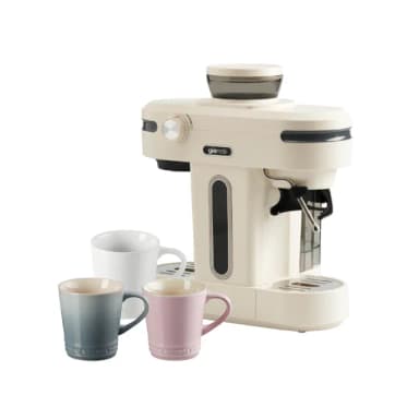 【義大利Giaretti】Barista小天秤研磨一體半自動咖啡機GT-CM01+【Le Creuset】V馬克杯