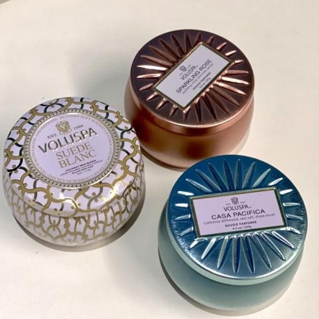 【VOLUSPA】香氛蠟燭4oz/4.5oz 日式庭園/白屋/黑屋 華麗年代系列(多款任選)