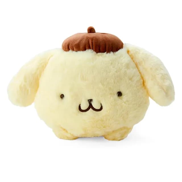 【SANRIO 三麗鷗】父親節禮物 布丁狗生日系列 絨毛造型兩用包 手提包 斜背包 布丁狗 屁屁