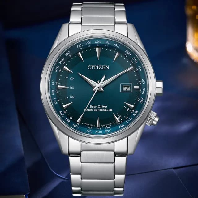 【CITIZEN 星辰】GENTS系列 電波對時 光動能腕錶 七夕 情人節 送禮 推薦(CB0270-87L)