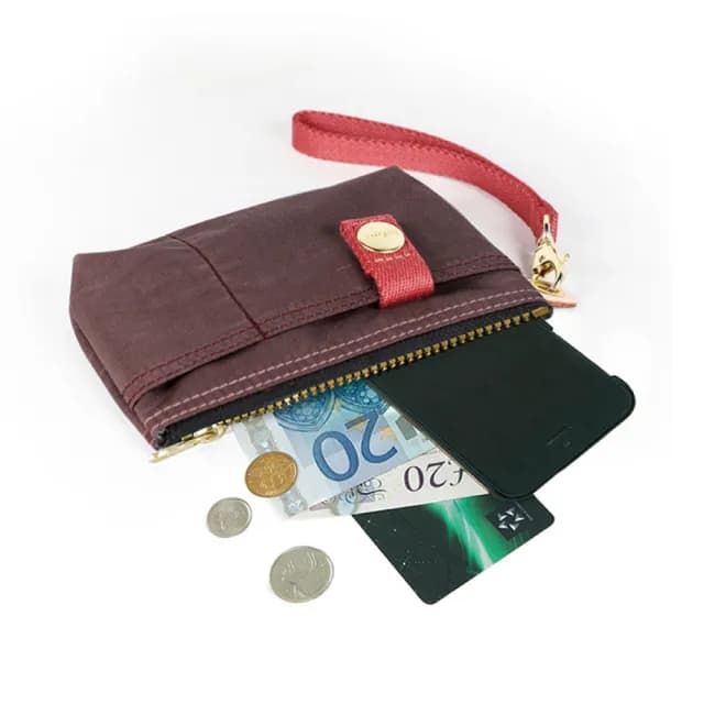 【satana】雙11限定★Soldier 實用拉鍊化妝包/零錢包(光影壓紋)