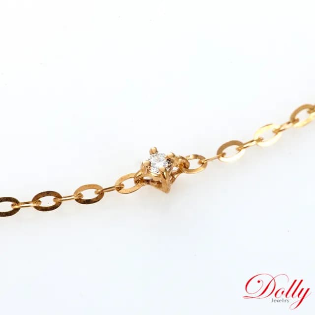 【DOLLY】情人節禮物 18K金 緬甸滿綠翡翠黃K金手鍊(母親節 情人節 交換禮物首選)