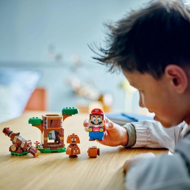 【LEGO 樂高】超級瑪利歐系列 71433 栗寶寶的遊樂場(互動式遊戲 任天堂 禮物 創意力遊戲)