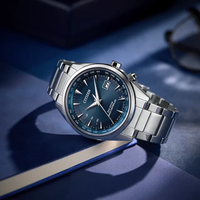 【CITIZEN 星辰】GENTS系列 電波對時 光動能腕錶 七夕 情人節 送禮 推薦(CB0270-87L)