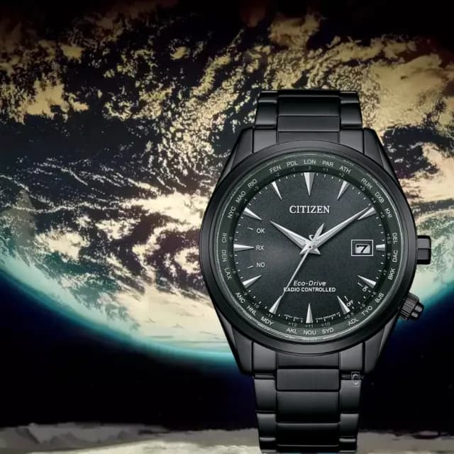 【CITIZEN 星辰】萬年曆錶 光動能錶 電波錶 男錶 手錶-43mm 禮物 推薦(CB0275-83E)