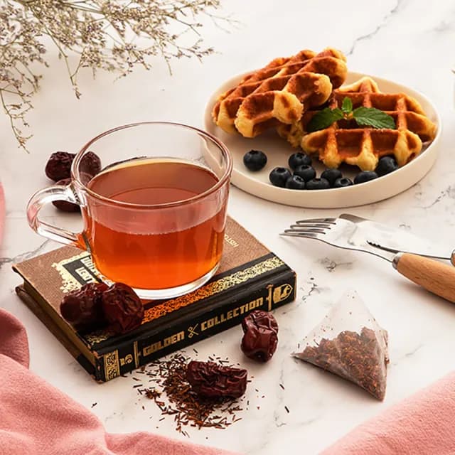 【Vilson米森】紅棗國寶茶4gx8包x1盒