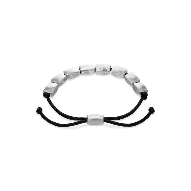 【Calvin Klein 凱文克萊】CK Metallic 男士手環 禮物 送禮(35100035)