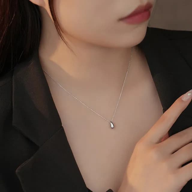 【MoonDy】S925純銀項鍊 飾品配件 韓國項鍊 日系項鍊 送禮 女生生日禮物 閨蜜項鍊 項鍊女 短鍊
