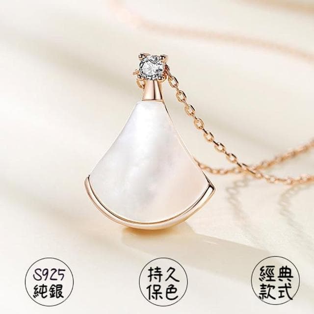 【KT DADA】韓國飾品 結婚禮物 純銀項鍊 造型珍珠項鍊 新娘飾品 情人節禮物 裝飾品 好看項鍊