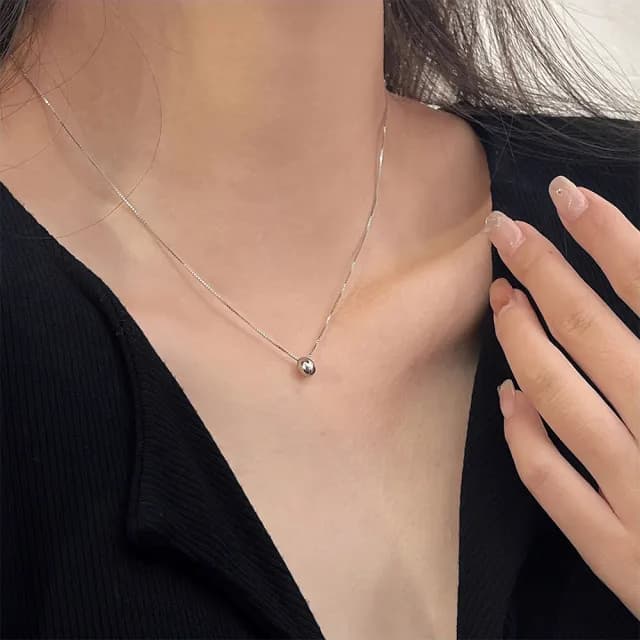 【MoonDy】情人節禮物 包包 正韓純銀項鍊 女項鍊 不掉色項鍊 正韓飾品 情人節禮物 女孩生日禮物 s925純銀項