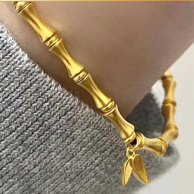 【MoonDy】手環 手鍊 手飾品 純銀手鍊 女生手鍊 竹節手鏈 情侶禮物 女復古中國風 女朋友生日禮物 浪漫禮物
