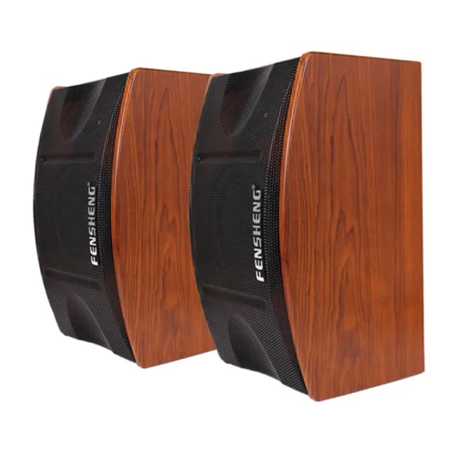【FENSHENG奮聲】家用音響 8吋高質量音響 商用音響(卡拉OK音響 8吋音響一對 藍牙音響 演出音響)