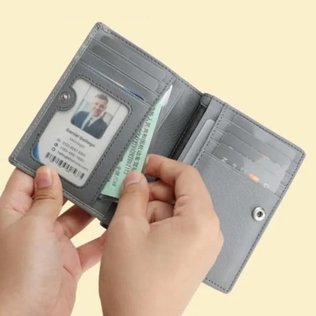 【MoonDy】雙11 卡夾零錢包 短夾零錢包 拉鍊短夾 牛皮短夾 兩折短夾 真皮短夾 韓國錢包 真皮皮