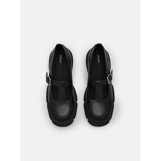 【PEDRO】Ellis 真皮樂福鞋-黑/石灰白(小CK集團品牌 新品上市 KOL 小邱同學推薦 母親節送禮)