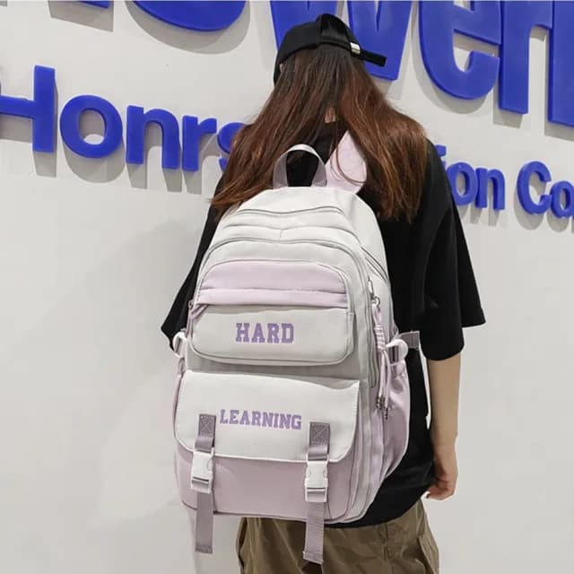 【LEEHER】情人節禮物 七夕 後背包/包包女/尼龍後背包/男生包包/可愛包包/復古包包/書包/工裝包/大學生後背