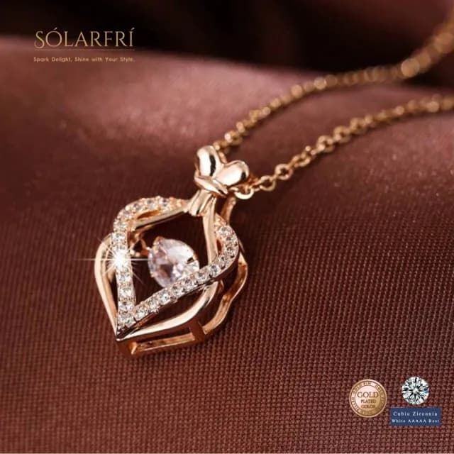 【SOLARFRi】品牌經典項鍊｜親膚女士項鏈可調鍊圍大小 附品牌禮盒包裝(閨蜜七夕生日情人女友禮物)