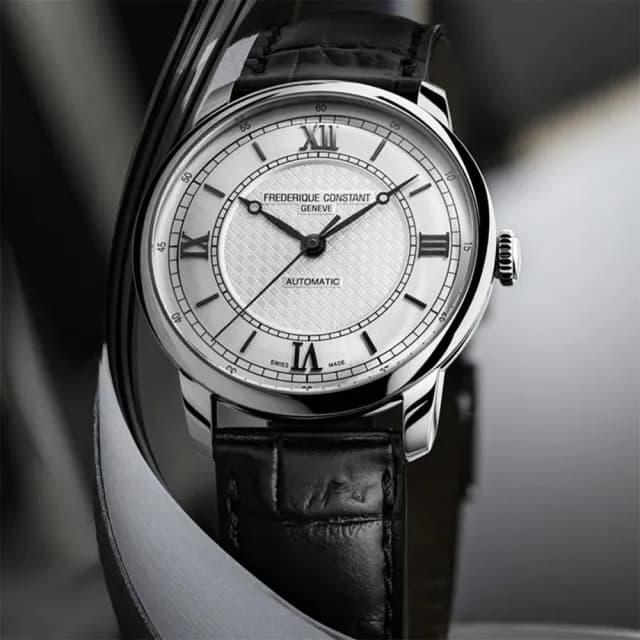 【CONSTANT 康斯登】Classics Premiere 羅馬機械錶-38.5mm 七夕 情人節禮物(FC-301S3B6)
