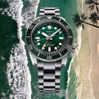 【SEIKO 精工】Prospex 大谷翔平廣告款 三日鍊 GMT 潛水陶瓷機械錶 禮物 送禮 推薦(SPB381J1/6R54-00D0G)