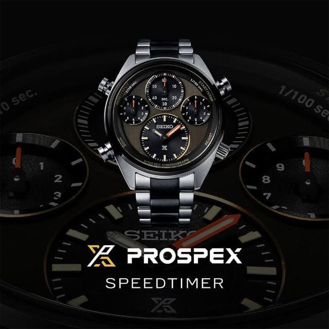 【SEIKO 精工】Prospex 指針計時40週年限量版 1/100秒太陽能計時手錶 禮物 送禮 推薦(SFJ005P1/8A50-00C0N)
