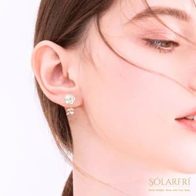 【SOLARFRi】耳夾式耳環｜無耳洞專用親膚材質配戴舒適 附品牌禮盒包裝(閨蜜情人女友母親老婆禮物)