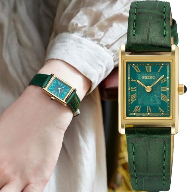 【SEIKO 精工】Seiko在台70周年優雅方形女錶 母親節 禮物 送禮(SWR098P1/4N30-00S0G)