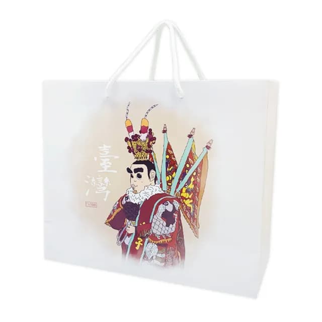【CLEAN 克林】天地神人 民俗傳承主題紙袋(禮品袋 禮物包裝袋 手提造型 提袋 三太子 宮廟 廟會 傳統節慶)