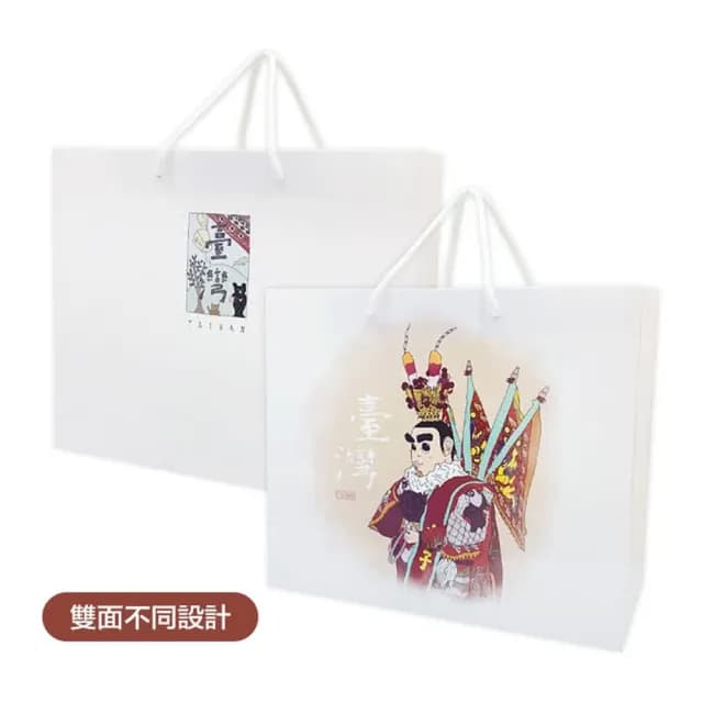 【CLEAN 克林】天地神人 民俗傳承主題紙袋(禮品袋 禮物包裝袋 手提造型 提袋 三太子 宮廟 廟會 傳統節慶)